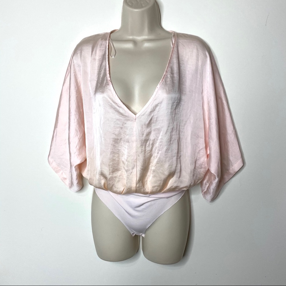 Zara pink ombré bodysuit M C5